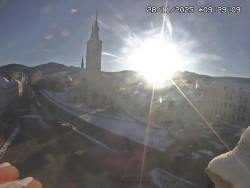 Náměstí, koste sv. Markéty