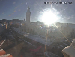 Náměstí, koste sv. Markéty