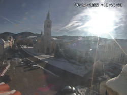 Náměstí, koste sv. Markéty