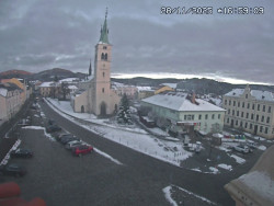 Náměstí, koste sv. Markéty