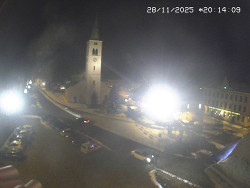 Náměstí, koste sv. Markéty