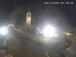 Náměstí, koste sv. Markéty