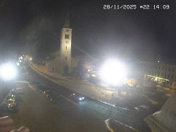 Náměstí, koste sv. Markéty