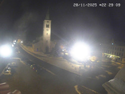 Náměstí, koste sv. Markéty