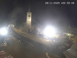 Náměstí, koste sv. Markéty