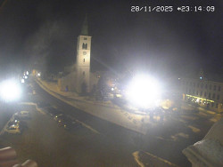 Náměstí, koste sv. Markéty