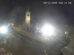 Náměstí, koste sv. Markéty