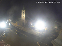 Náměstí, koste sv. Markéty