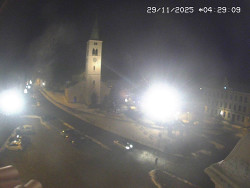 Náměstí, koste sv. Markéty