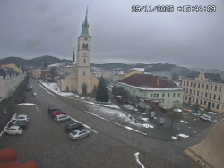 Náměstí, koste sv. Markéty