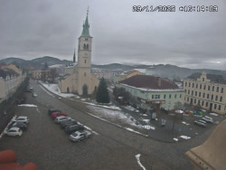 Náměstí, koste sv. Markéty