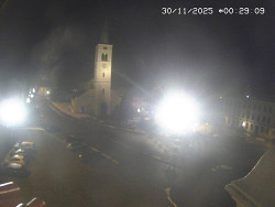 Náměstí, koste sv. Markéty