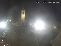 Náměstí, koste sv. Markéty