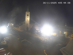 Náměstí, koste sv. Markéty