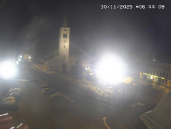 Náměstí, koste sv. Markéty