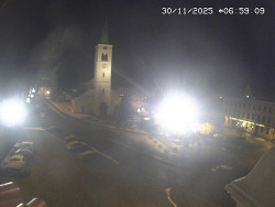 Náměstí, koste sv. Markéty