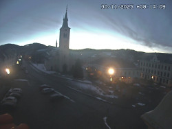 Náměstí, koste sv. Markéty