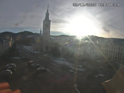 Náměstí, koste sv. Markéty