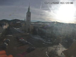 Náměstí, koste sv. Markéty