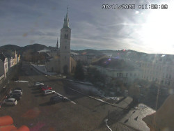 Náměstí, koste sv. Markéty