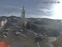 Náměstí, koste sv. Markéty