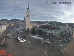 Náměstí, koste sv. Markéty