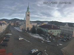 Náměstí, koste sv. Markéty