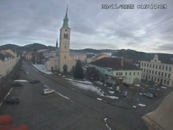 Náměstí, koste sv. Markéty