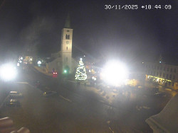 Náměstí, koste sv. Markéty