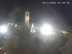 Náměstí, koste sv. Markéty