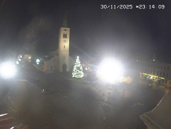 Náměstí, koste sv. Markéty