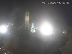 Náměstí, koste sv. Markéty