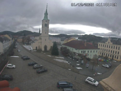 Náměstí, koste sv. Markéty