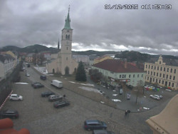 Náměstí, koste sv. Markéty