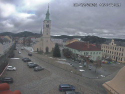 Náměstí, koste sv. Markéty