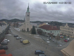 Náměstí, koste sv. Markéty