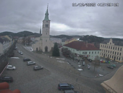 Náměstí, koste sv. Markéty