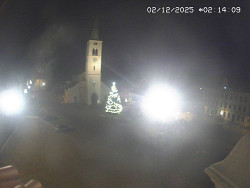 Náměstí, koste sv. Markéty