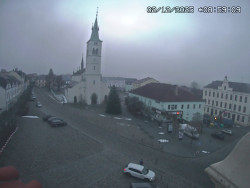 Náměstí, koste sv. Markéty