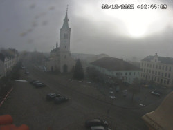 Náměstí, koste sv. Markéty