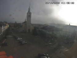 Náměstí, koste sv. Markéty