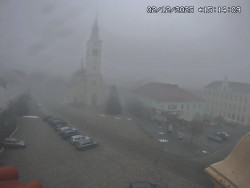 Náměstí, koste sv. Markéty