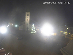 Náměstí, koste sv. Markéty