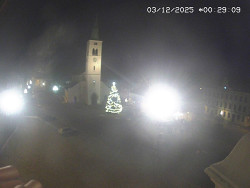 Náměstí, koste sv. Markéty