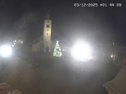 Náměstí, koste sv. Markéty