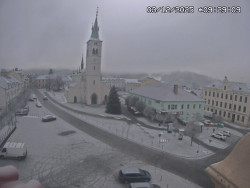 Náměstí, koste sv. Markéty