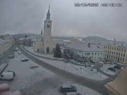 Náměstí, koste sv. Markéty