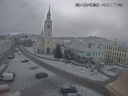 Náměstí, koste sv. Markéty