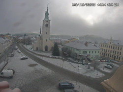 Náměstí, koste sv. Markéty