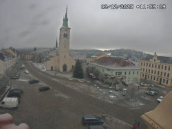 Náměstí, koste sv. Markéty